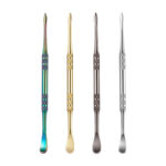 Stainless steel cigarette paste spoon, double headed digging pipe oil spoon - Image 5