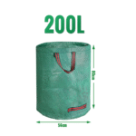 Garden Waste Bags 2PCS 120L 200L 300L 500L Heavy Duty Dumpy Bags, Reusable Garden Sacks with Handles, Ideal for Collecting Yard Waste, Plant Waste Grass and Leaves,Various Sizes and Quantities Are Qvailable for Selection,Good Partner for You - Image 21