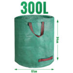 Garden Waste Bags 2PCS 120L 200L 300L 500L Heavy Duty Dumpy Bags, Reusable Garden Sacks with Handles, Ideal for Collecting Yard Waste, Plant Waste Grass and Leaves,Various Sizes and Quantities Are Qvailable for Selection,Good Partner for You - Image 16
