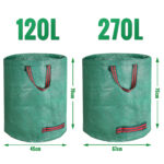 Garden Waste Bags 2PCS 120L 200L 300L 500L Heavy Duty Dumpy Bags, Reusable Garden Sacks with Handles, Ideal for Collecting Yard Waste, Plant Waste Grass and Leaves,Various Sizes and Quantities Are Qvailable for Selection,Good Partner for You - Image 17